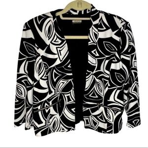 Haani Black and white Jacket Size Medium